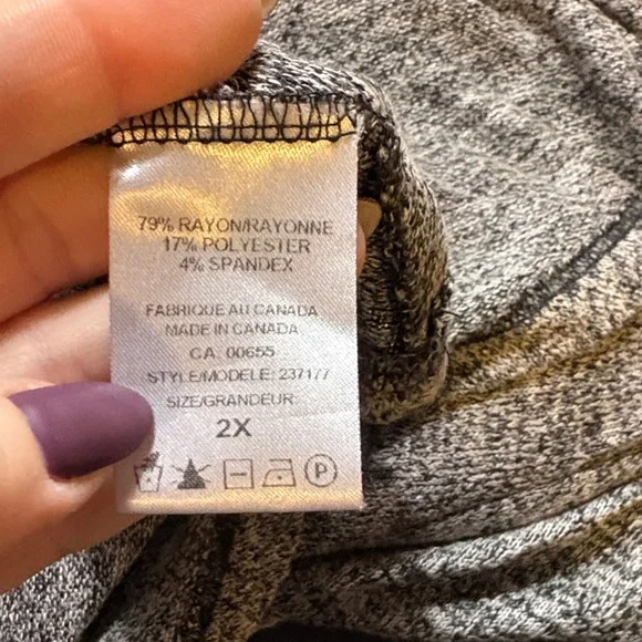 MXM Women's Soft Gray Cardigan - Picture 5 of 5